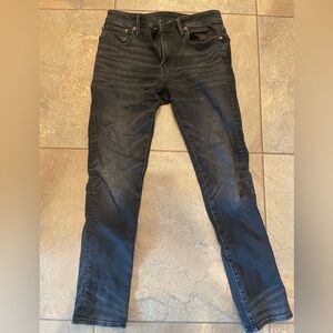 American Eagle Slim fit 360 flex 30x32 jean in Black wash